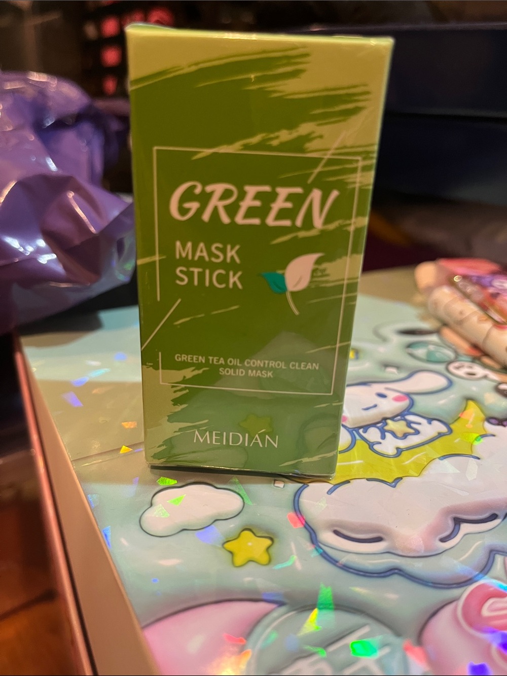 Meidian Green Mask Stick - Green Tea Oil Control